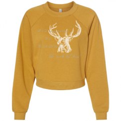 Women's Raglan Pullover Fleece