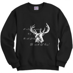 Unisex Film and Foil Crewneck Sweatshirt