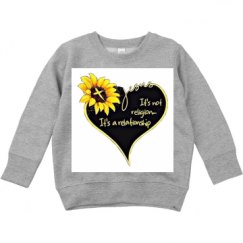 Toddler Crewneck Basic Promo Sweatshirt