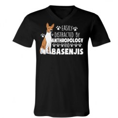 Unisex V-Neck Jersey Tee