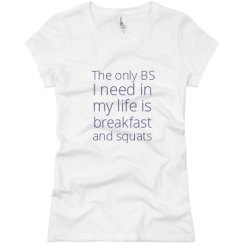 Ladies Slim Fit Basic Promo Jersey Tee