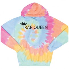 Unisex Tie-Dye Fleece Hoodie
