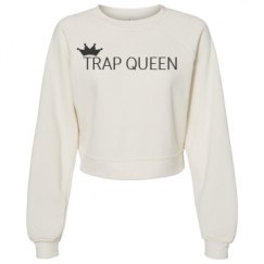 Women's Raglan Pullover Fleece