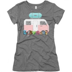 Ladies Slim Fit Super Soft Triblend Tee