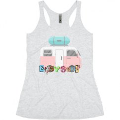 Ladies Slim Fit Super Soft Racerback Triblend Tank