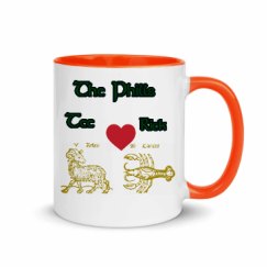 11oz Ceramic Mug with Color Inside