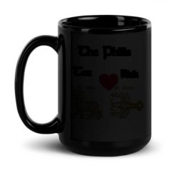 15oz Black Glossy Mug