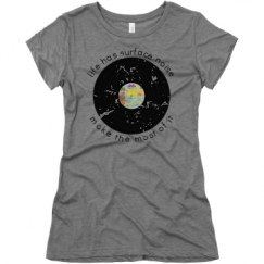 Ladies Slim Fit Super Soft Triblend Tee