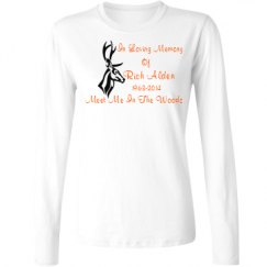 Ladies Relaxed Fit Basic Long Sleeve Tee