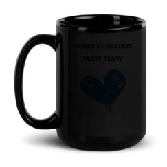 15oz Black Glossy Mug