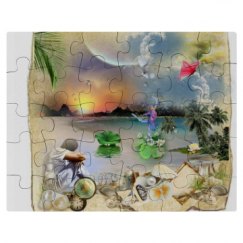 30 Piece Rectangle Cardboard Jigsaw Puzzle