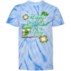 Youth Tie-Dye Cyclone Pinwheel Tee