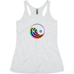 Ladies Slim Fit Super Soft Racerback Triblend Tank