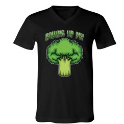 Unisex V-Neck Jersey Tee