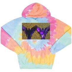 Unisex Tie-Dye Fleece Hoodie