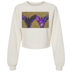 Women's Raglan Pullover Fleece