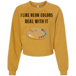 Women's Raglan Pullover Fleece