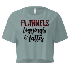 Ladies Festival Cali Crop Top Tee