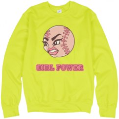 Unisex Neon Crewneck Sweatshirt