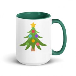 15oz Ceramic Mug with Color Inside