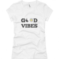 Ladies Slim Fit Basic Promo Jersey Tee