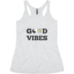 Ladies Slim Fit Super Soft Racerback Triblend Tank