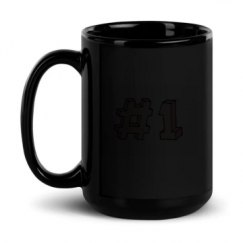 15oz Black Glossy Mug