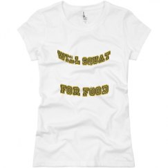 Ladies Slim Fit Basic Promo Jersey Tee