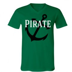 Unisex V-Neck Jersey Tee