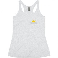 Ladies Slim Fit Super Soft Racerback Triblend Tank