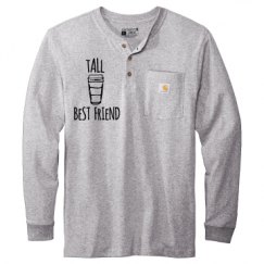 Unisex Carhartt Long Sleeve Henley Tee 