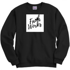 Unisex Film and Foil Crewneck Sweatshirt