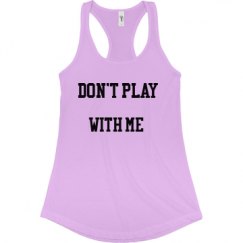 Ladies Slim Fit Racerback Tank Top