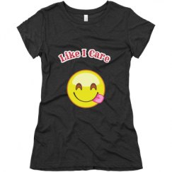 Ladies Slim Fit Super Soft Triblend Tee