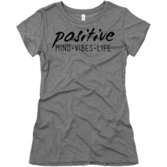 Ladies Slim Fit Super Soft Triblend Tee