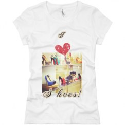 Ladies Slim Fit Basic Promo Jersey Tee