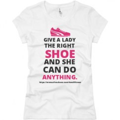 Ladies Slim Fit Basic Promo Jersey Tee