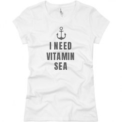 Ladies Slim Fit Basic Promo Jersey Tee