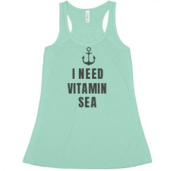 Ladies Flowy Racerback Tank