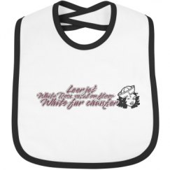 Infant Contrast Trim Bib