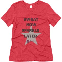 Ladies Relaxed Fit Super Soft Triblend Tee