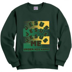 Unisex Film and Foil Crewneck Sweatshirt
