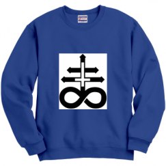 Unisex Film and Foil Crewneck Sweatshirt