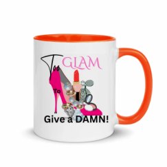 11oz Ceramic Mug with Color Inside