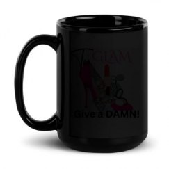 15oz Black Glossy Mug
