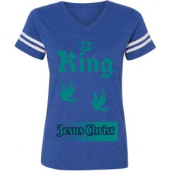 Ladies Relaxed Fit Vintage Sports Tee