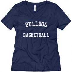 Ladies Relaxed Fit V-Neck Tee