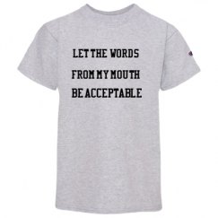 Youth Champion Short Sleeve Tagless Tee