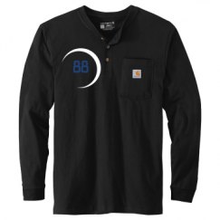 Unisex Carhartt Long Sleeve Henley Tee 