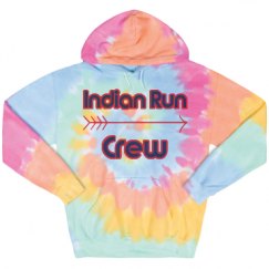 Unisex Tie-Dye Fleece Hoodie